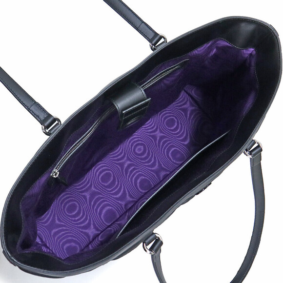 Gucci GG Matelasse Hand Tote Bag Black Nylon Leather - Picture 3 of 9